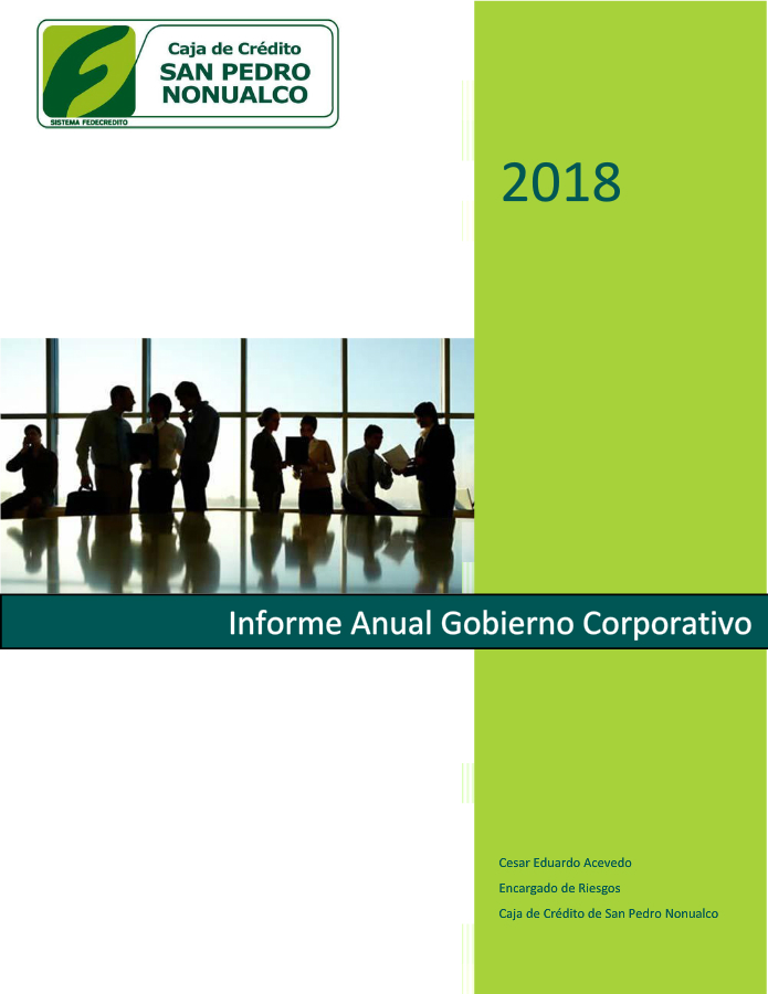 INFORME CORPORATIVO